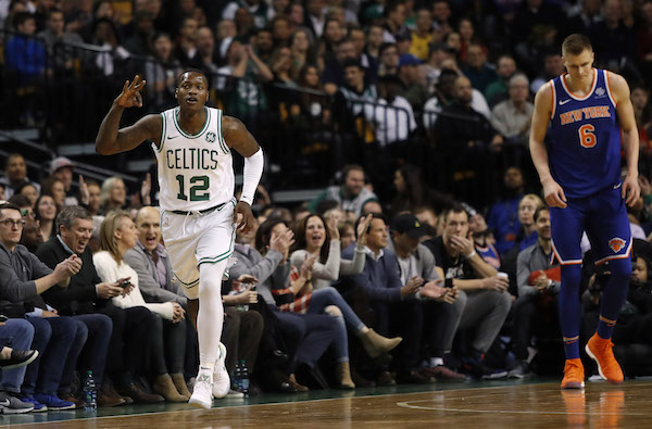 NBA: New York Knicks at Boston Celtics