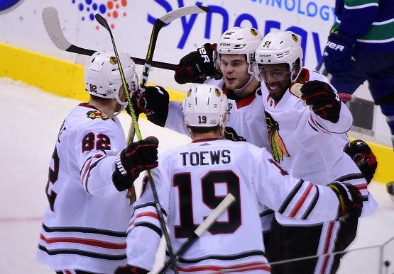 NHL: Chicago Blackhawks at Vancouver Canucks