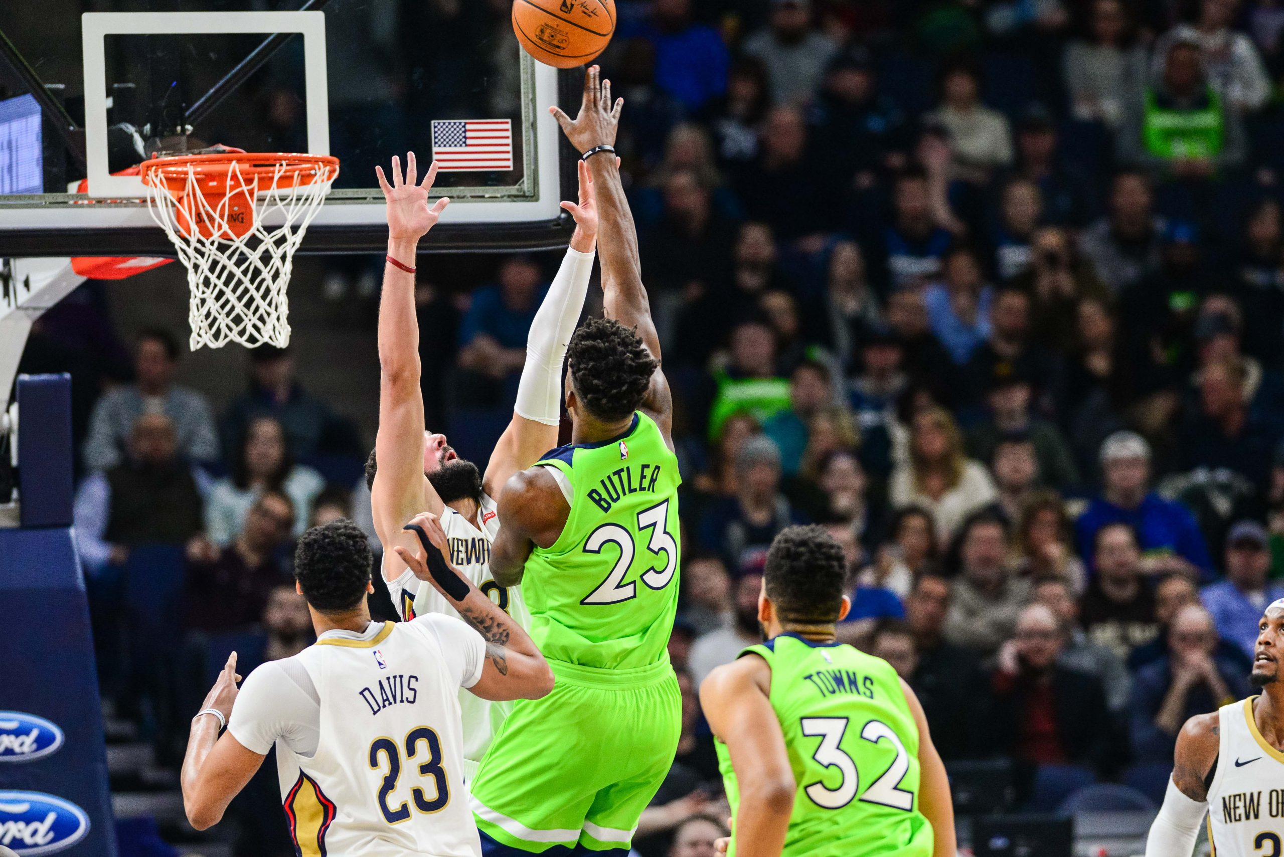 NBA: New Orleans Pelicans at Minnesota Timberwolves