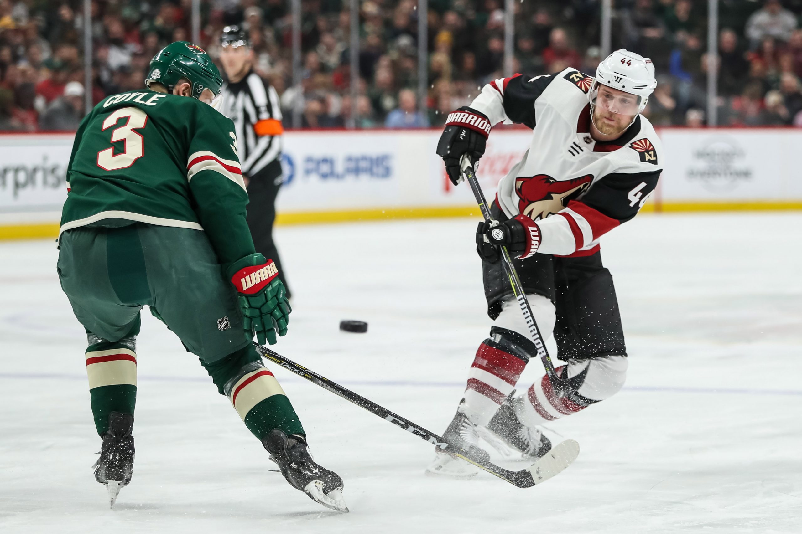 NHL: Arizona Coyotes at Minnesota Wild