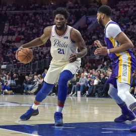 NBA: New Orleans Pelicans at Philadelphia 76ers
