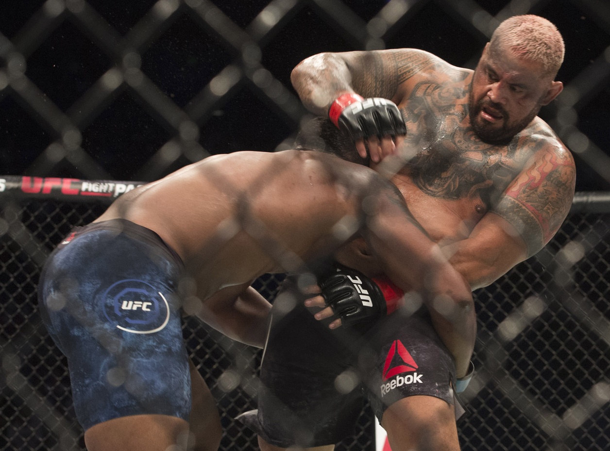 curtis blaydes wrestles mark hunt