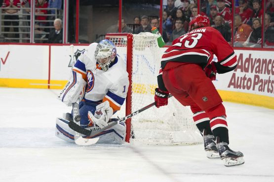 NHL: New York Islanders at Carolina Hurricanes