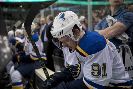 NHL: St. Louis Blues at Dallas Stars