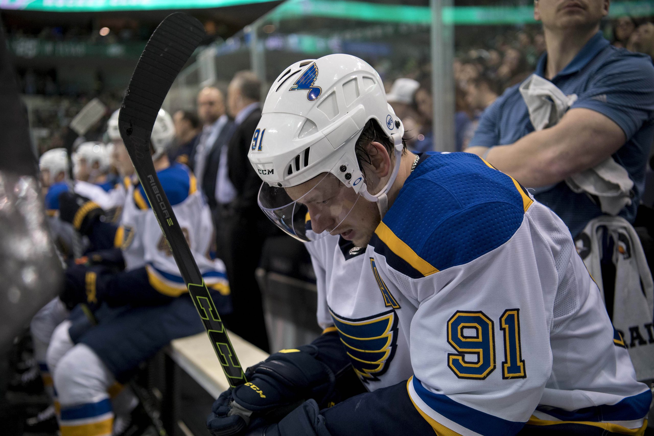 NHL: St. Louis Blues at Dallas Stars