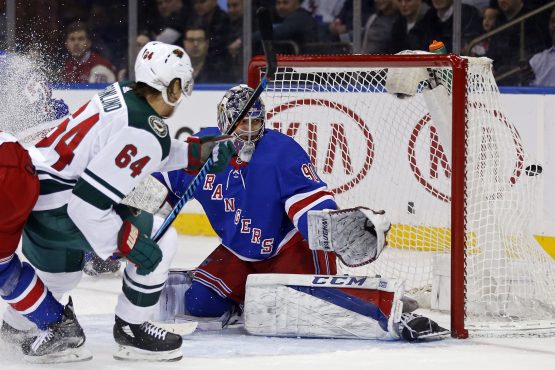 NHL: Minnesota Wild at New York Rangers