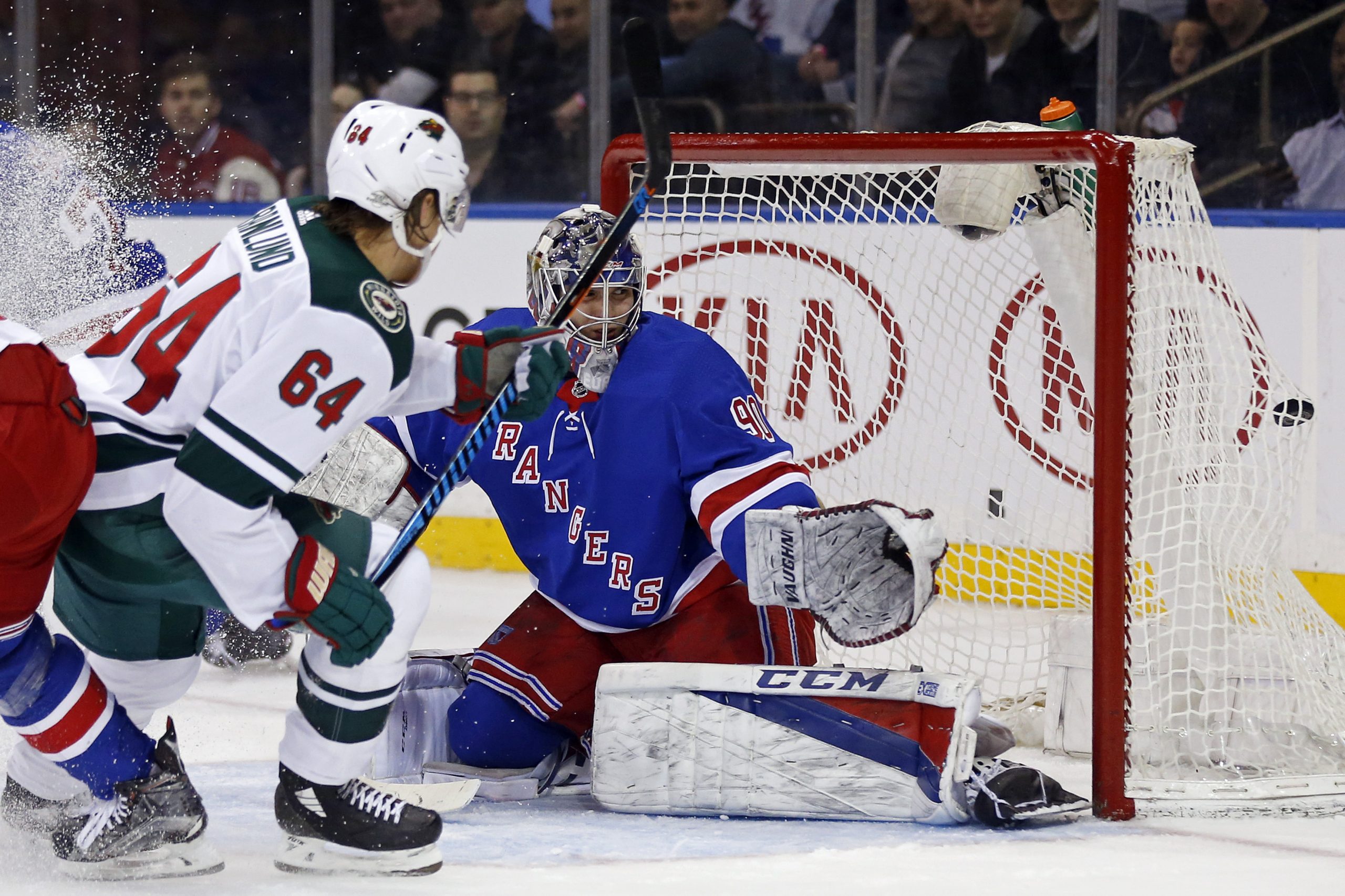 NHL: Minnesota Wild at New York Rangers