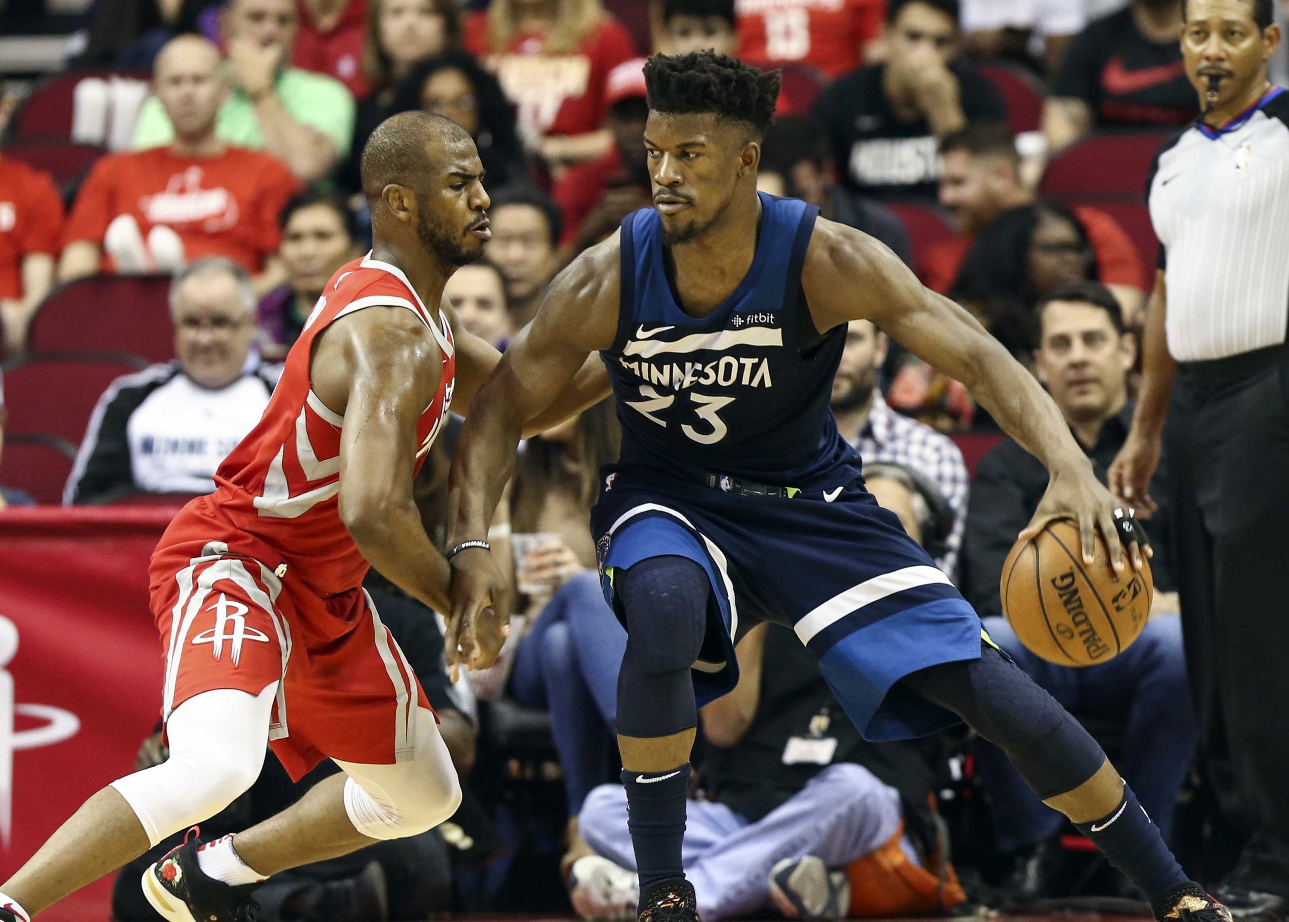 NBA: Minnesota Timberwolves at Houston Rockets