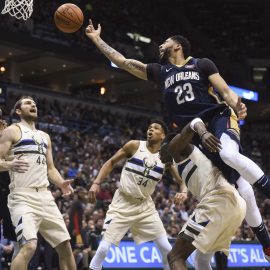 NBA: New Orleans Pelicans at Milwaukee Bucks