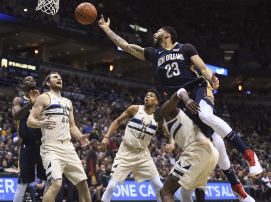 NBA: New Orleans Pelicans at Milwaukee Bucks