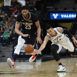 NBA: New Orleans Pelicans at San Antonio Spurs