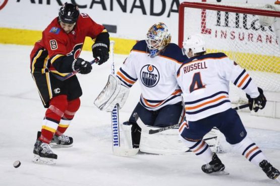 Flames Oilers 1-0