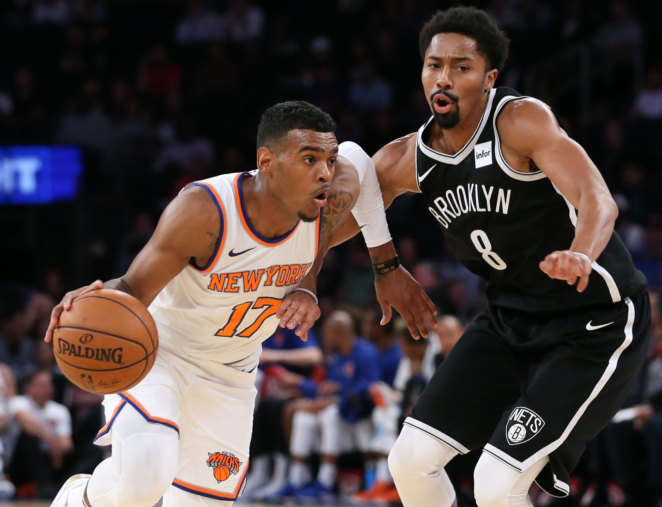 NBA: Preseason-Brooklyn Nets at New York Knicks