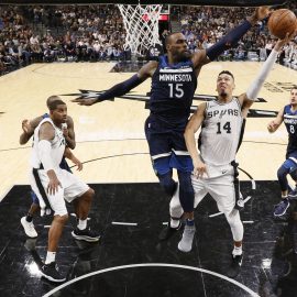 NBA: Minnesota Timberwolves at San Antonio Spurs