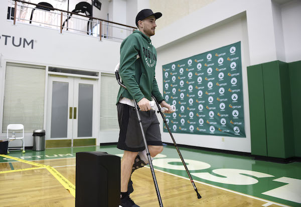 NBA: Boston Celtics-Press Conference