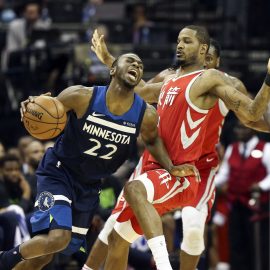 NBA: Minnesota Timberwolves at Houston Rockets
