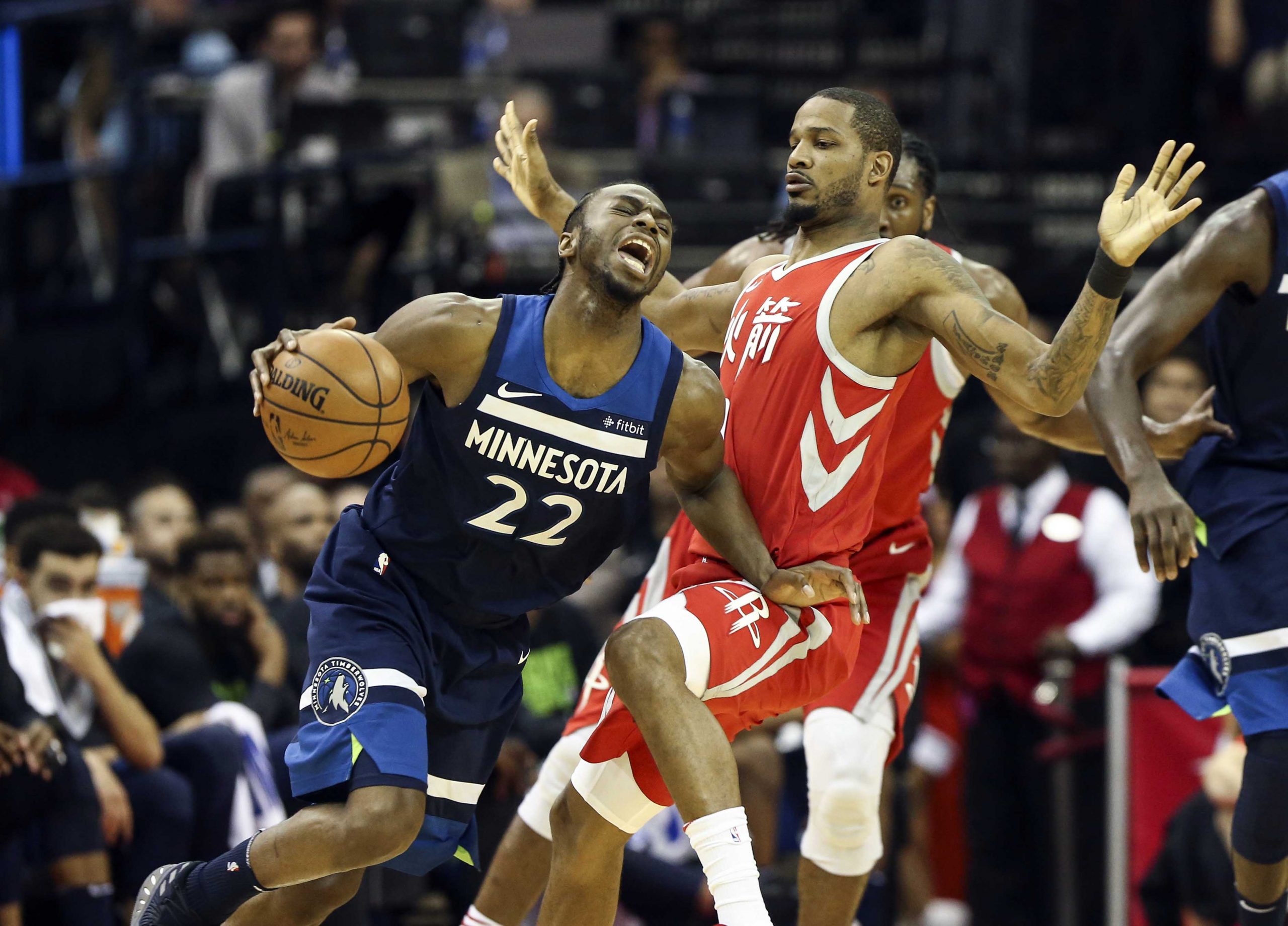 NBA: Minnesota Timberwolves at Houston Rockets