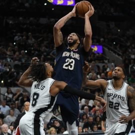 NBA: New Orleans Pelicans at San Antonio Spurs