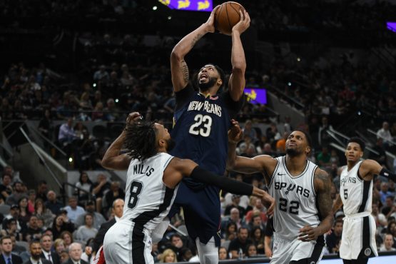 NBA: New Orleans Pelicans at San Antonio Spurs