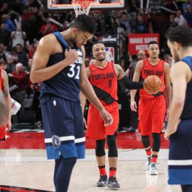 NBA: Minnesota Timberwolves at Portland Trail Blazers