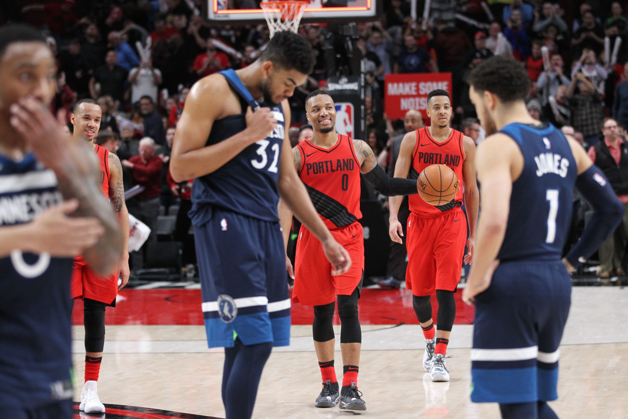 NBA: Minnesota Timberwolves at Portland Trail Blazers