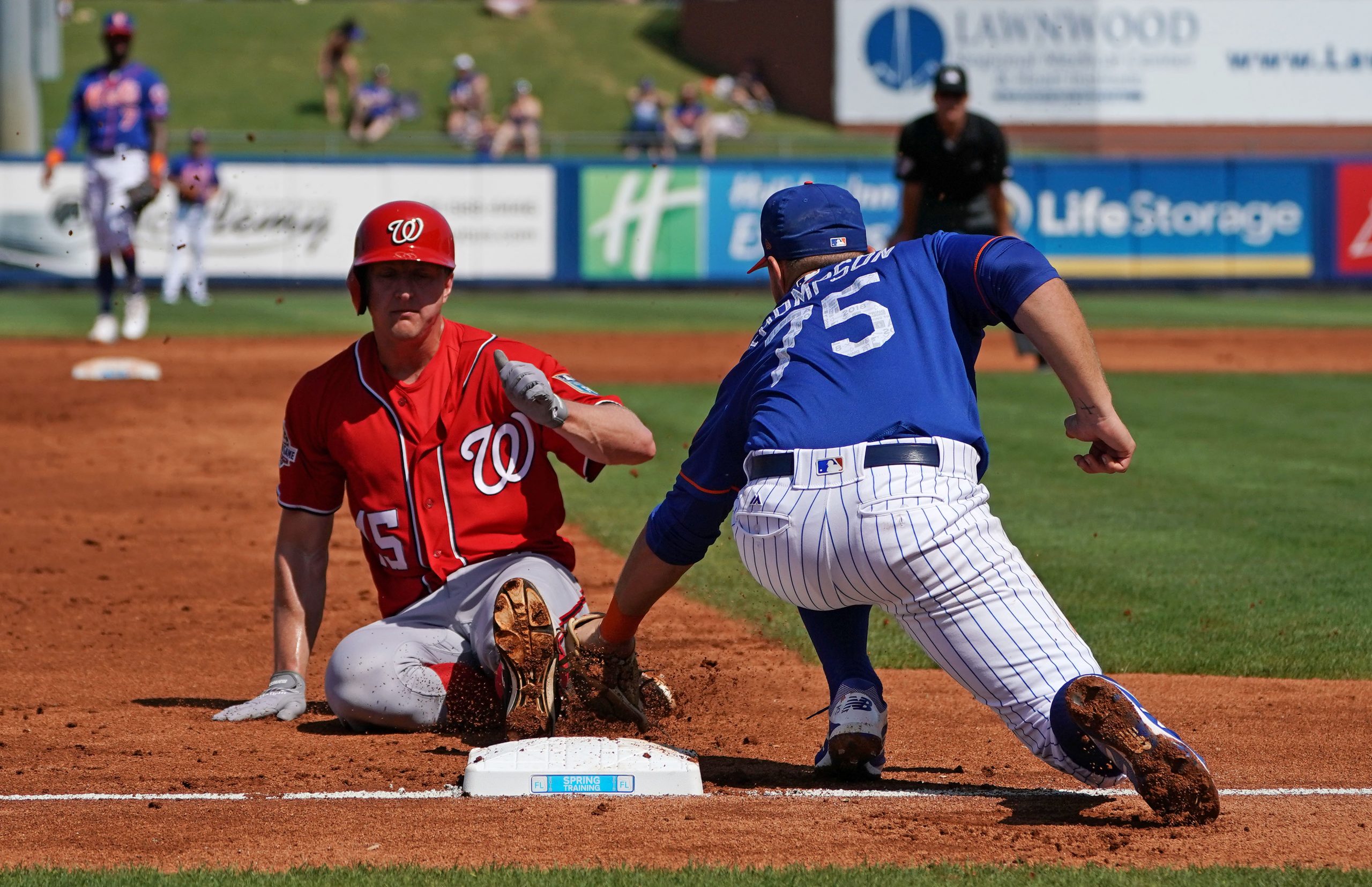 MLB: Spring Training-Washington Nationals at New York Mets