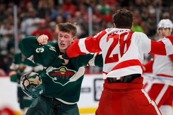 NHL: Detroit Red Wings at Minnesota Wild
