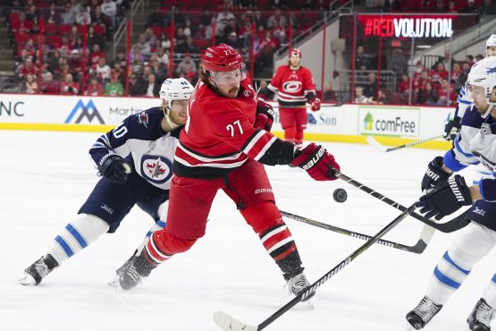 NHL: Winnipeg Jets at Carolina Hurricanes