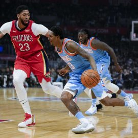 NBA: New Orleans Pelicans at Los Angeles Clippers