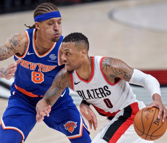 NBA: New York Knicks at Portland Trail Blazers