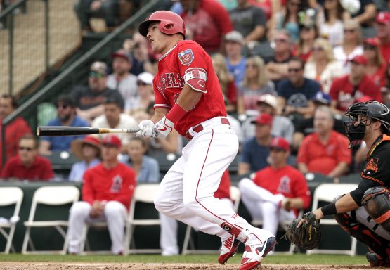 MLB: Spring Training-San Francisco Giants at Los Angeles Angels
