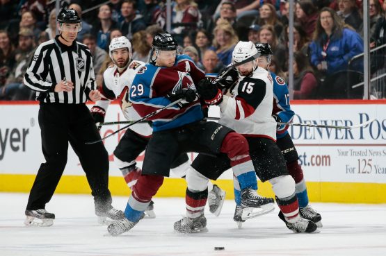 NHL: Arizona Coyotes at Colorado Avalanche