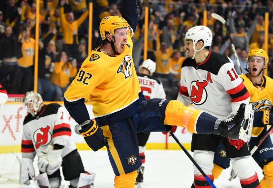NHL: New Jersey Devils at Nashville Predators