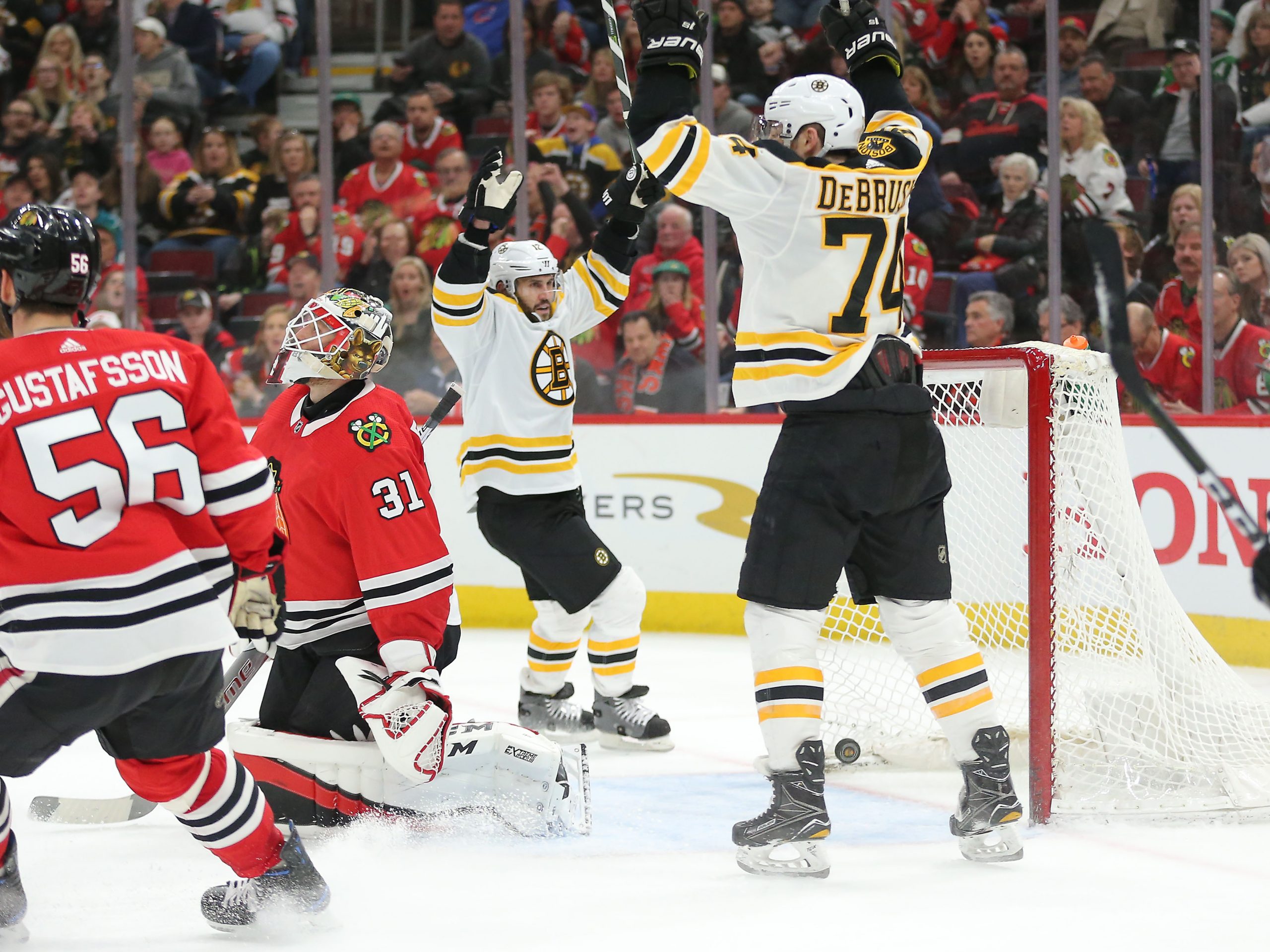 NHL: Boston Bruins at Chicago Blackhawks