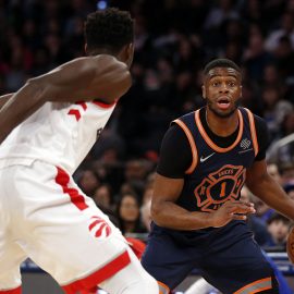 NBA: Toronto Raptors at New York Knicks