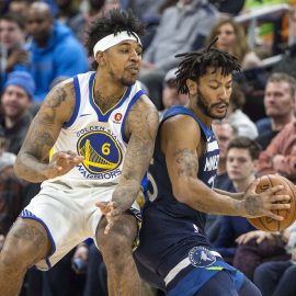 NBA: Golden State Warriors at Minnesota Timberwolves