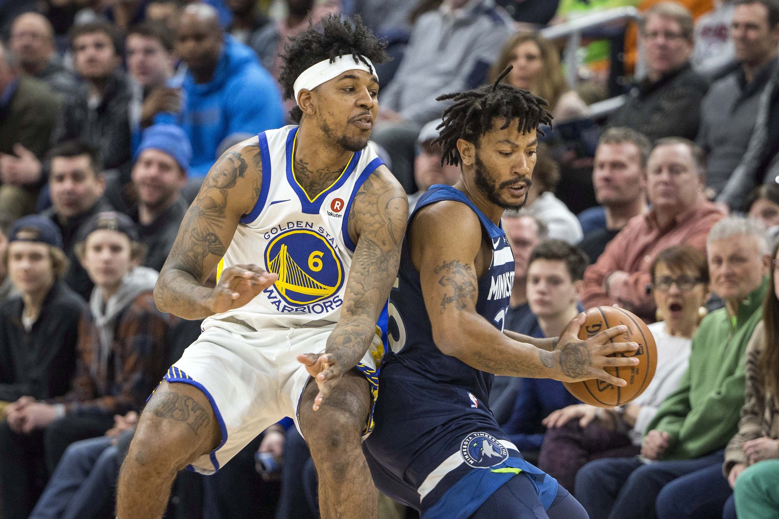 NBA: Golden State Warriors at Minnesota Timberwolves