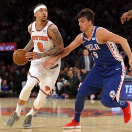 NBA: Philadelphia 76ers at New York Knicks