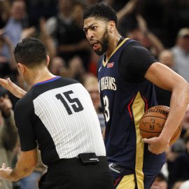 NBA: New Orleans Pelicans at San Antonio Spurs