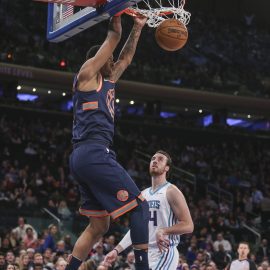 NBA: Charlotte Hornets at New York Knicks