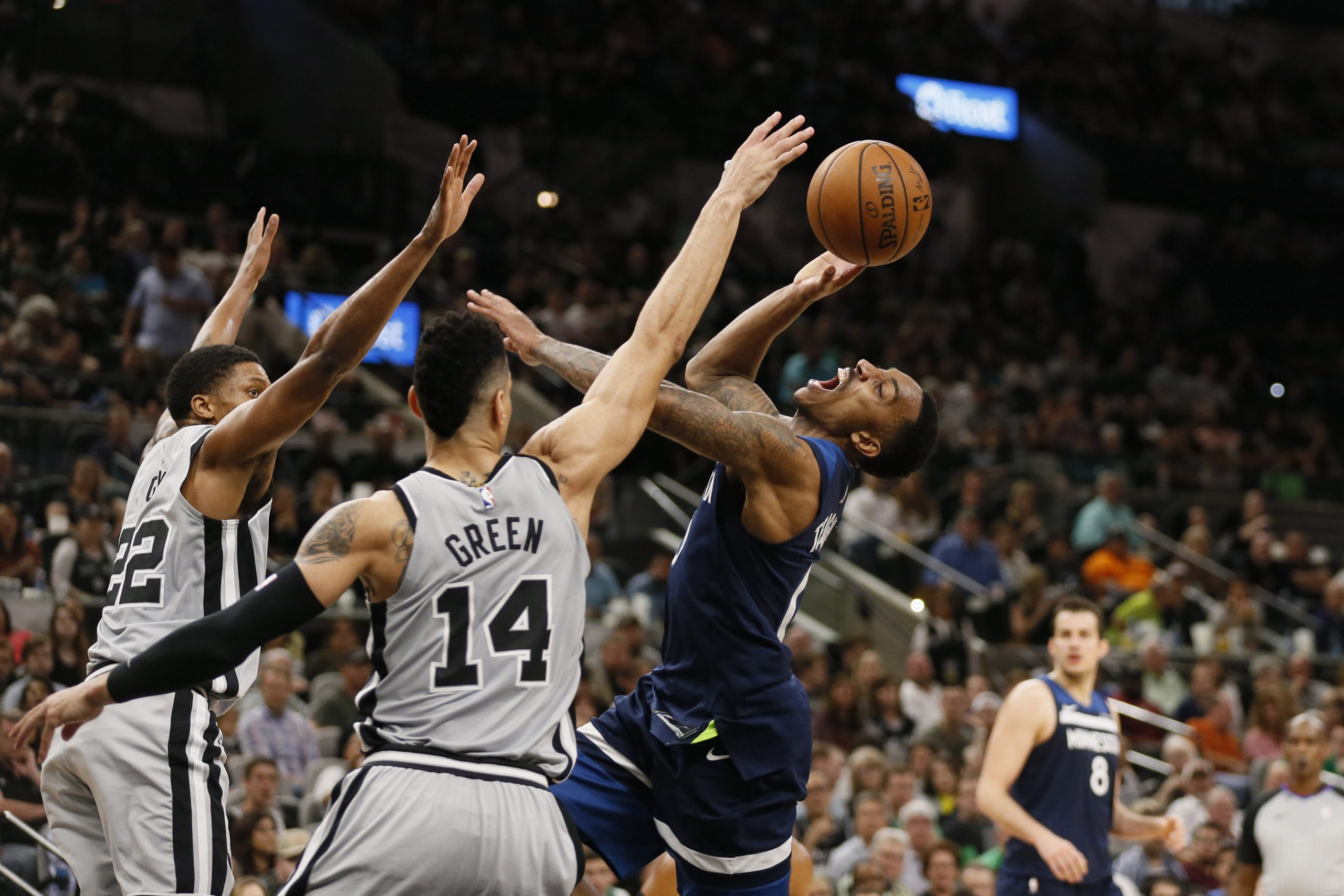 NBA: Minnesota Timberwolves at San Antonio Spurs