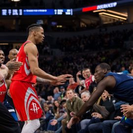NBA: Houston Rockets at Minnesota Timberwolves
