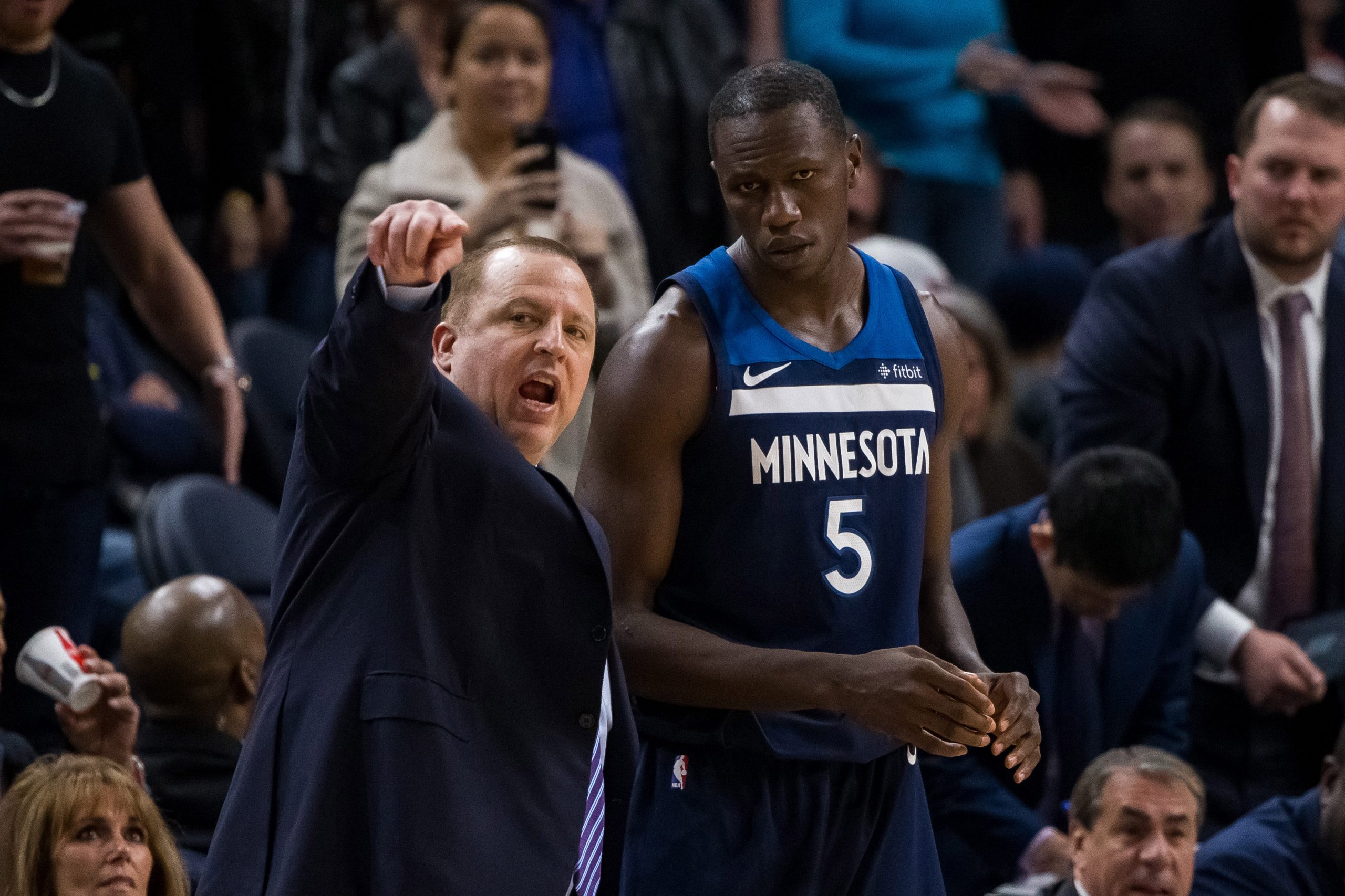 NBA: Houston Rockets at Minnesota Timberwolves