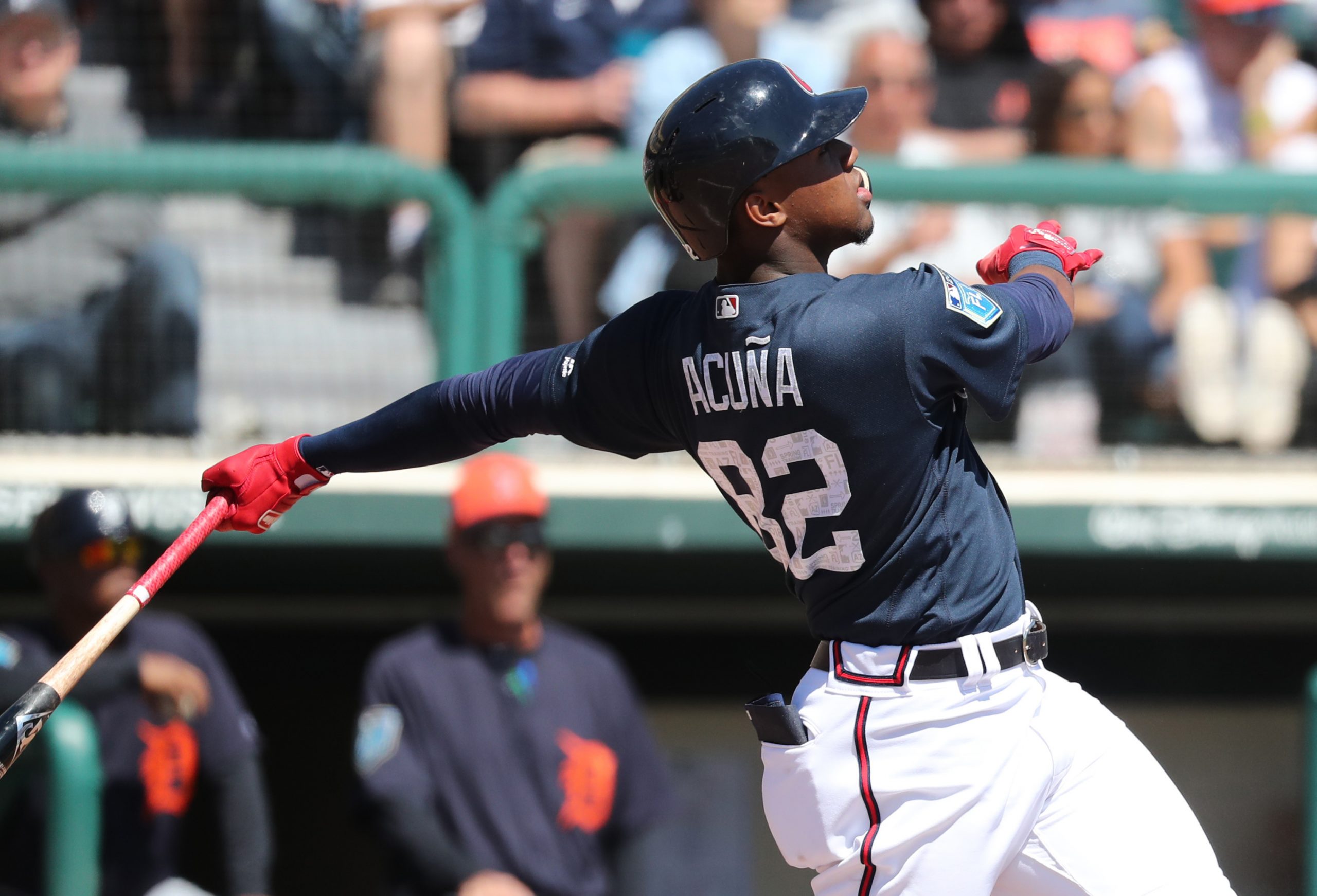 MLB: Spring Training-Detroit Tigers at Atlanta Braves