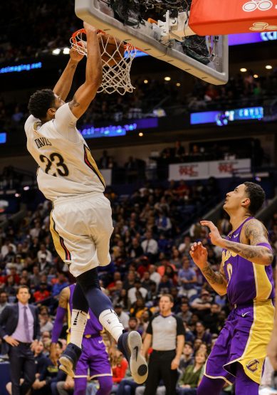 NBA: Los Angeles Lakers at New Orleans Pelicans
