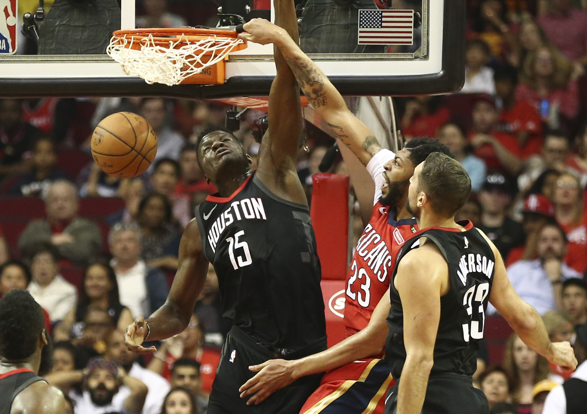NBA: New Orleans Pelicans at Houston Rockets
