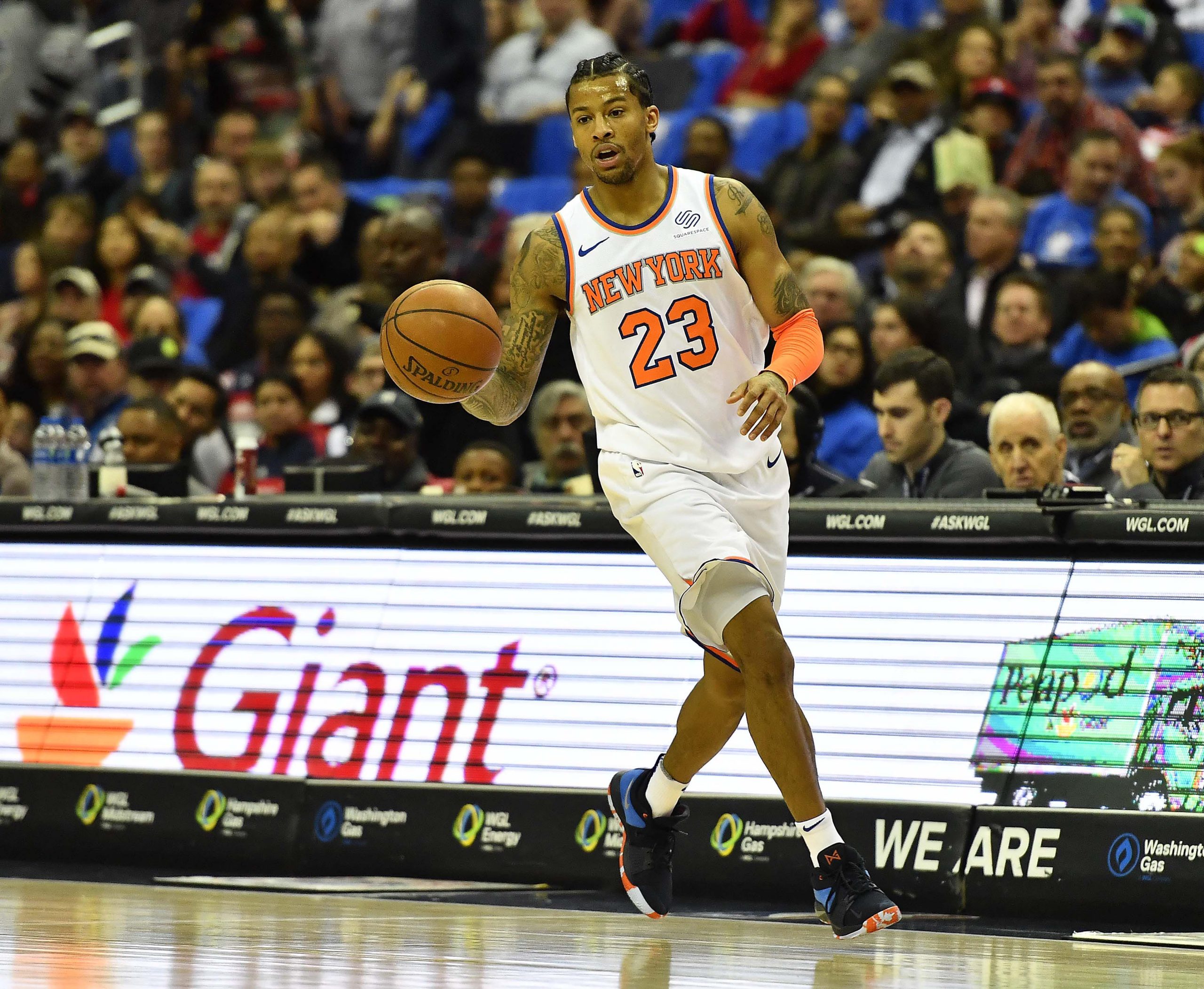 NBA: New York Knicks at Washington Wizards