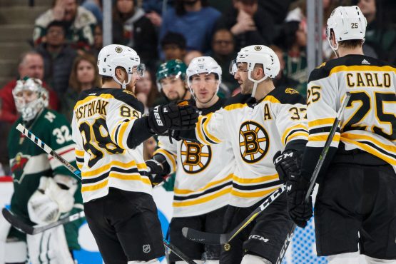 NHL: Boston Bruins at Minnesota Wild