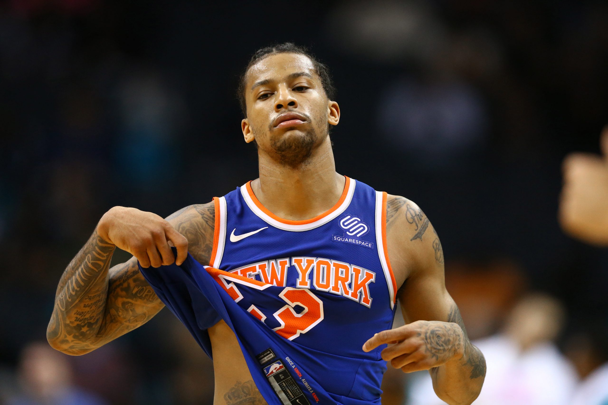 NBA: New York Knicks at Charlotte Hornets