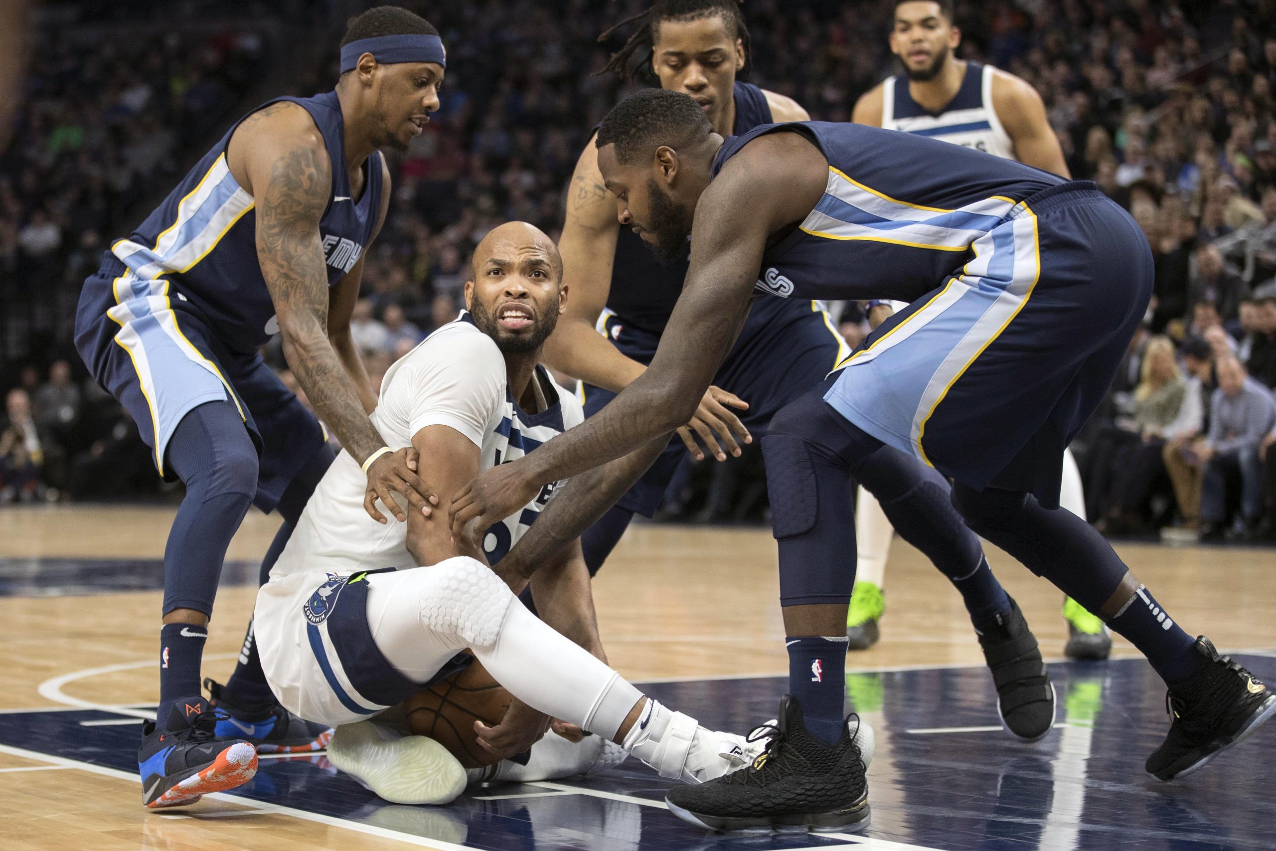 NBA: Memphis Grizzlies at Minnesota Timberwolves
